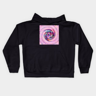 Diamond Confetti Swirl Kids Hoodie